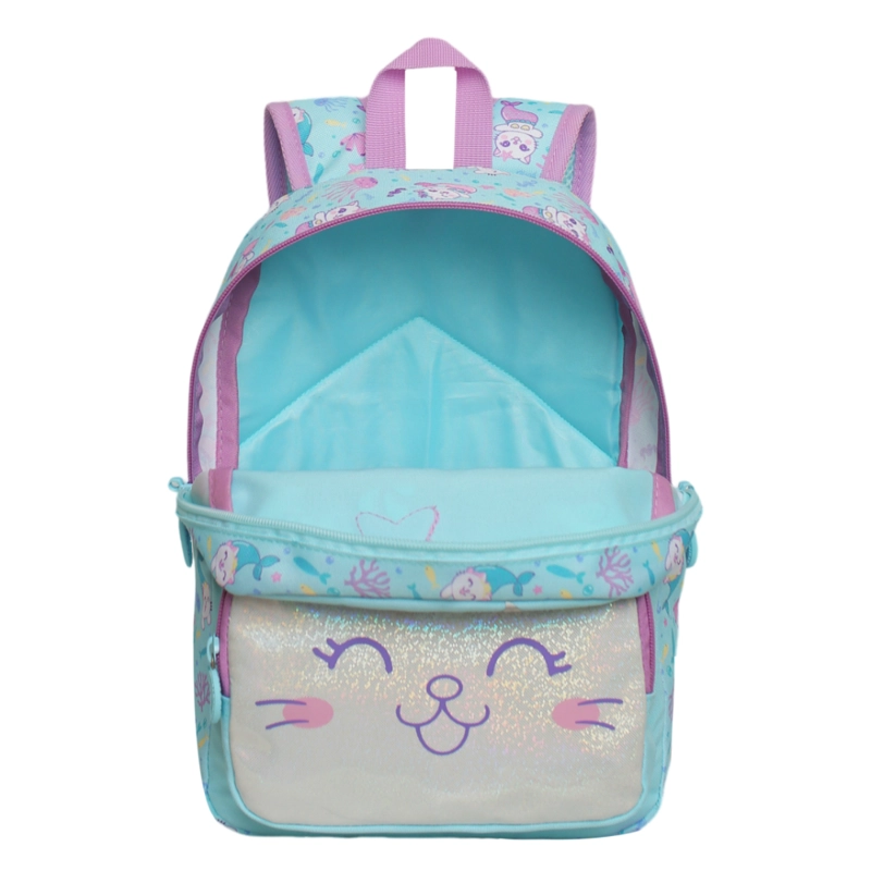 MOCHILA INFANTIL NIÑA POP MERMAID MENTA HEAD - 3