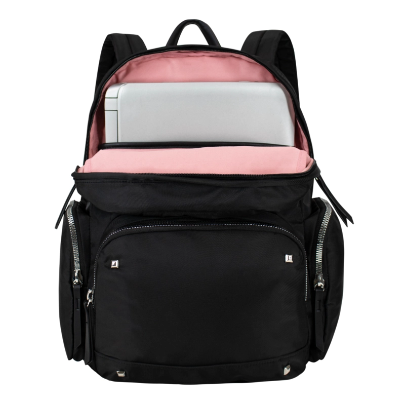 MOCHILA EJECUTIVA MUJER GOLD NEW NEGRO HEAD - 4