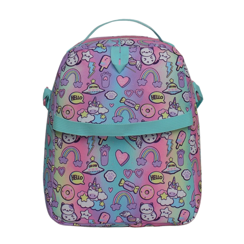 LONCHERA MUJER GREY FADED MULTICOLOR HEAD - 5