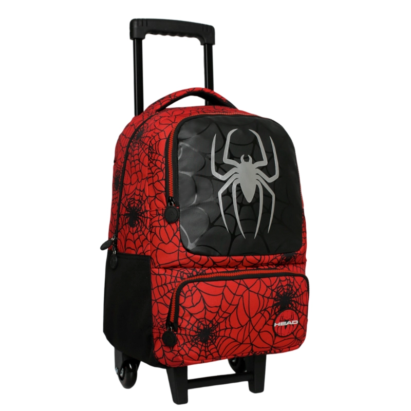PACK BAKAN ESCOLAR (X3) NIÑO ARAÑA ROJO HEAD - 2