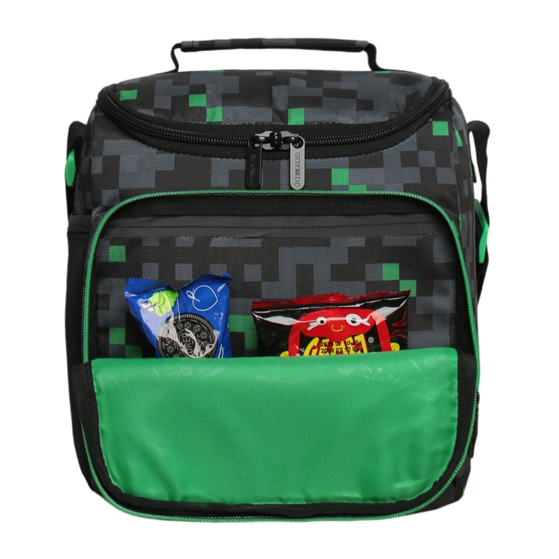 LONCHERA TE RMICA HOMBRE SNACK GAMER NEGRA VERDE HEAD - 2