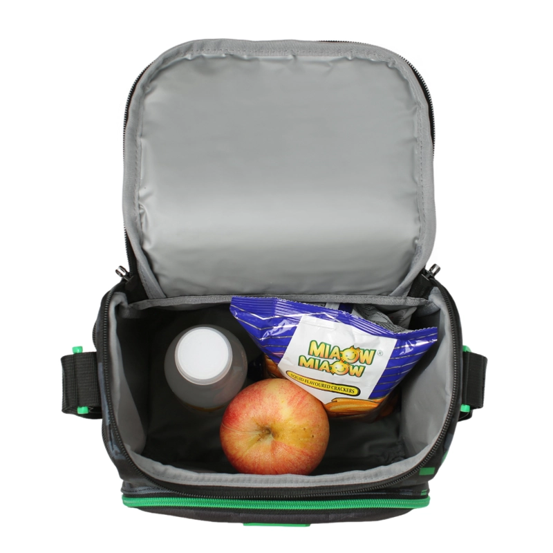 LONCHERA TE RMICA HOMBRE SNACK GAMER NEGRA VERDE HEAD - 4