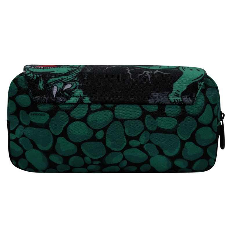 ESTUCHE INFANTIL NIÑO ERASER DINO STONE VERDE HEAD - 5
