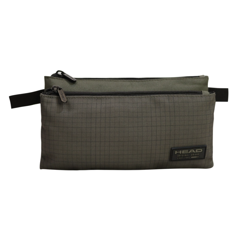 ESTUCHE TRIPLE HOMBRE MARCH CUADROS VERDE HEAD - 2