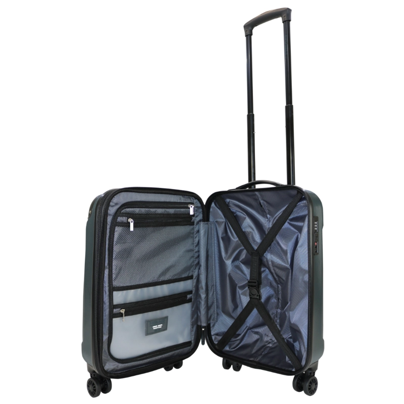 MALETA CABINA NEW TOLEDO S CON EXPANDIBLE Y TSA VERDE HEAD - 3