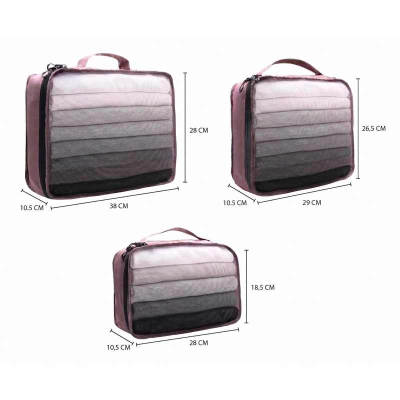 ORGANIZADOR MALETA GATE ROSADO HEAD - 5