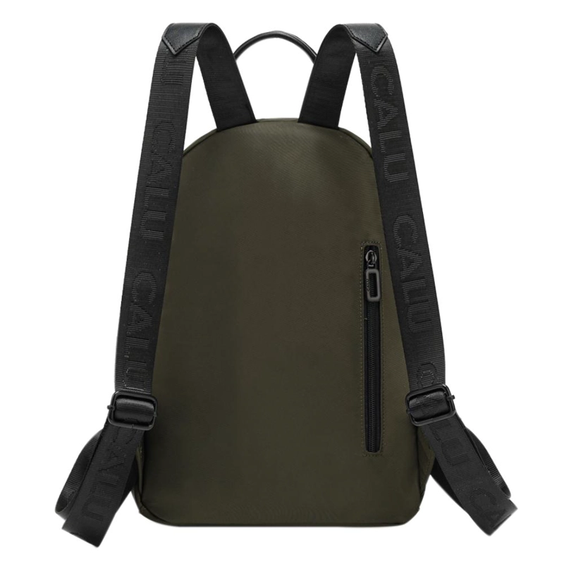 MOCHILA URBANA MUJER DODIE VERDE MILITAR CALU - 5