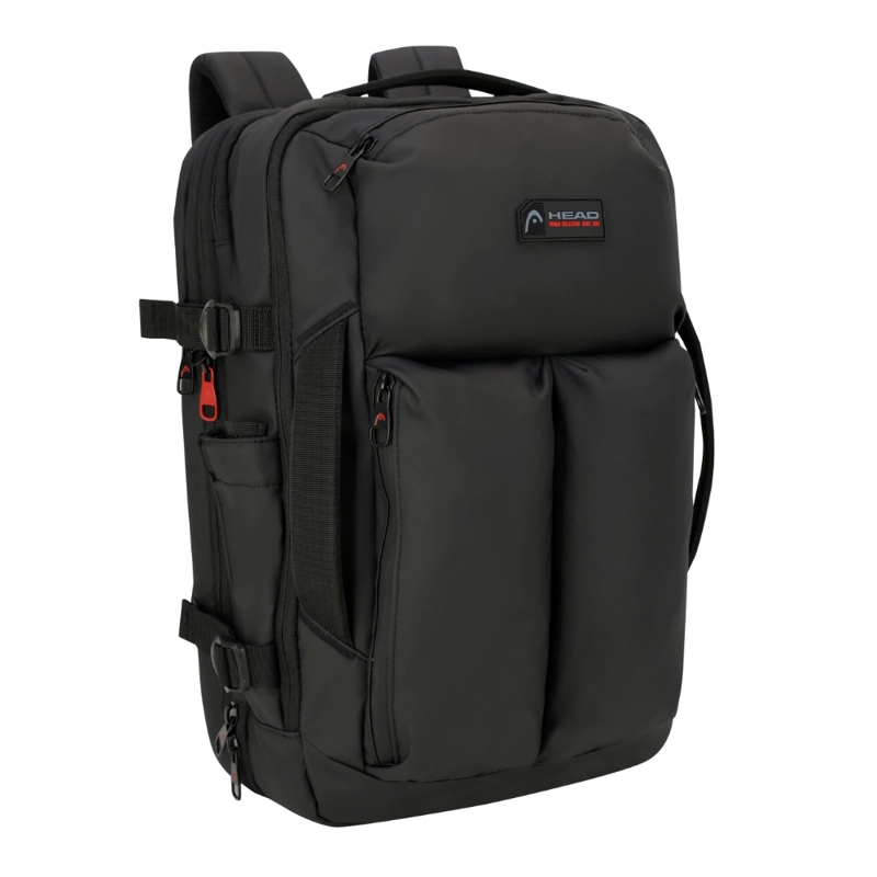 MOCHILA DE VIAJE EXPANDIBLE SHARK WATERPROOF REVERSE NEGRO HEAD - 1