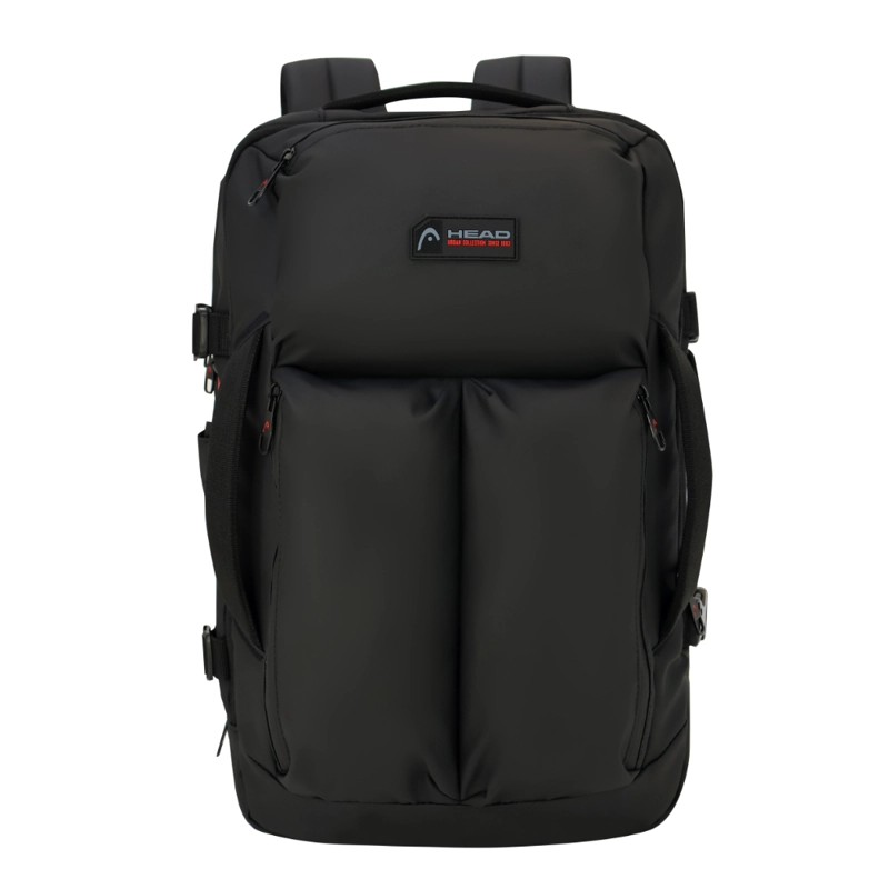 MOCHILA DE VIAJE EXPANDIBLE SHARK WATERPROOF REVERSE NEGRO HEAD - 2
