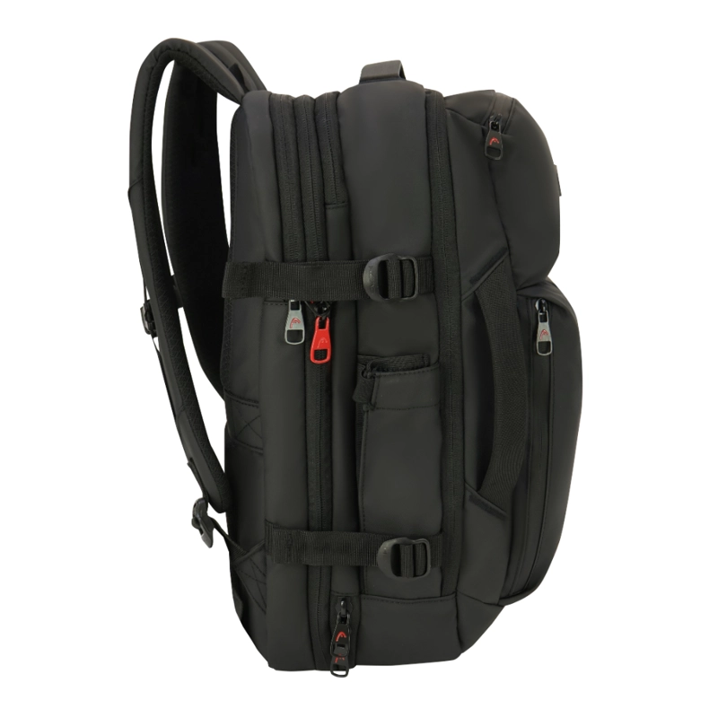 MOCHILA DE VIAJE EXPANDIBLE SHARK WATERPROOF REVERSE NEGRO HEAD - 8