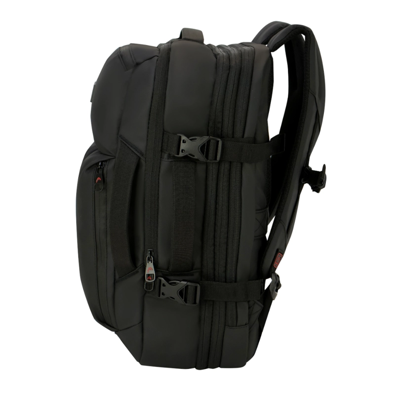 MOCHILA DE VIAJE EXPANDIBLE SHARK WATERPROOF REVERSE NEGRO HEAD - 9