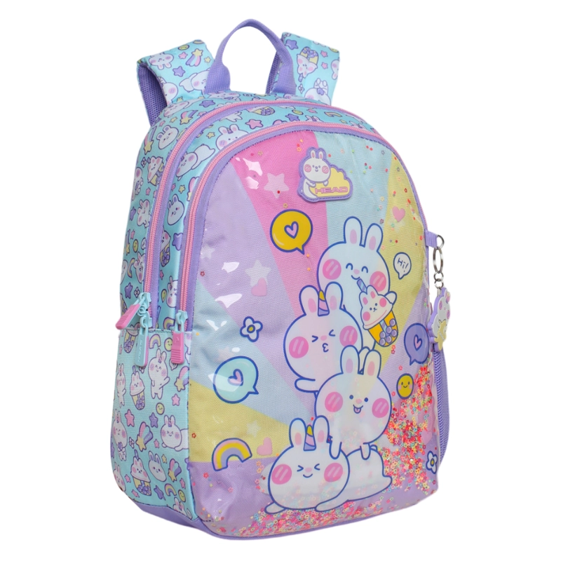 MOCHILA INFANTIL NIÑA BIONICA CONEJOS MENTA HEAD - 1