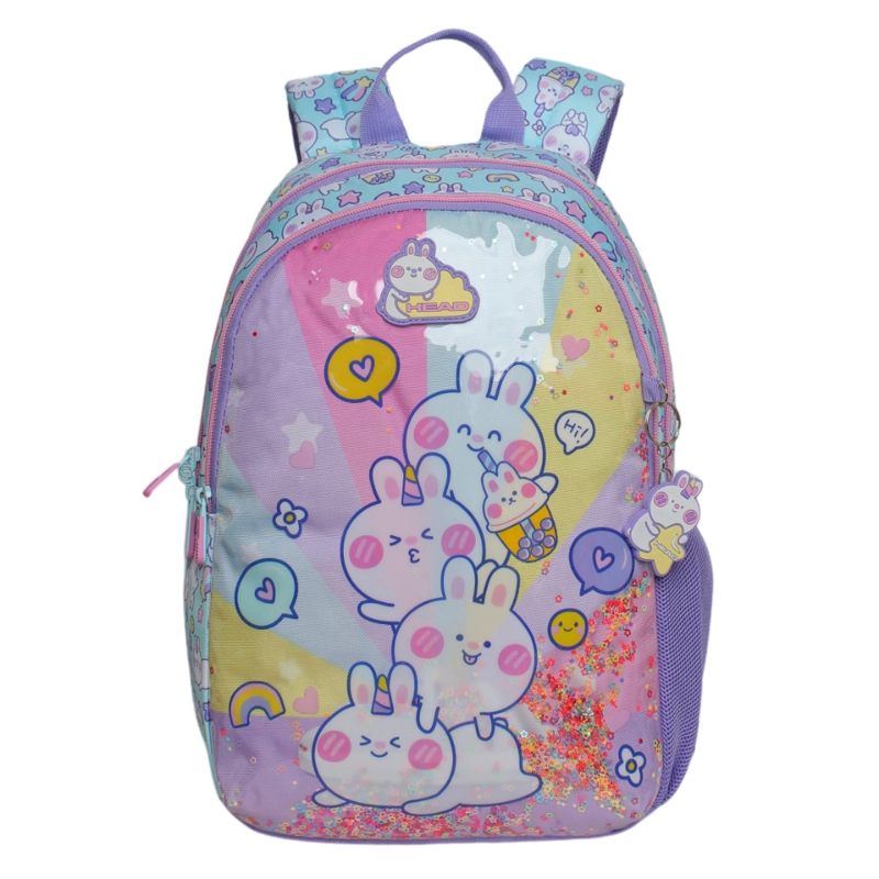 MOCHILA INFANTIL NIÑA BIONICA CONEJOS MENTA HEAD - 2
