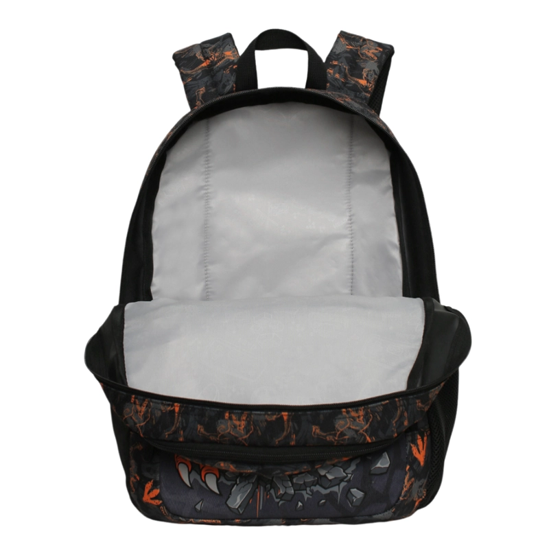 MOCHILA INFANTIL NIÑO FANTASY DINO NARANJO HEAD - 3