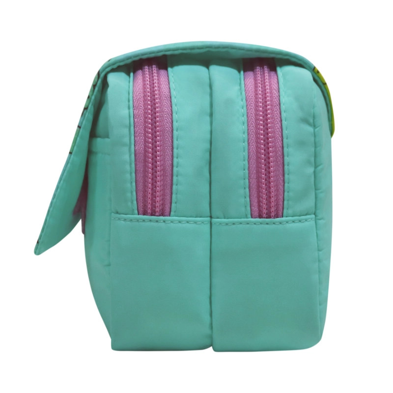 ESTUCHE INFANTIL NIÑA ERASER MUÑECOS TURQUESA HEAD - 4
