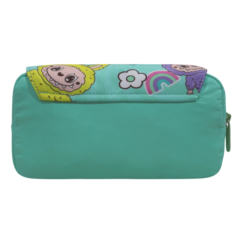 ESTUCHE INFANTIL NIÑA ERASER MUÑECOS TURQUESA HEAD - 5