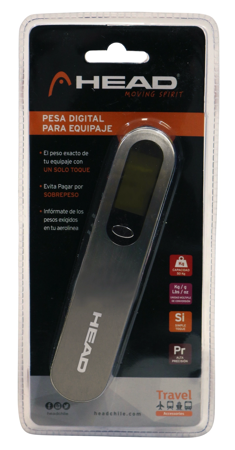 BALANZA PESA DIGITAL ACERO HEAD - 1