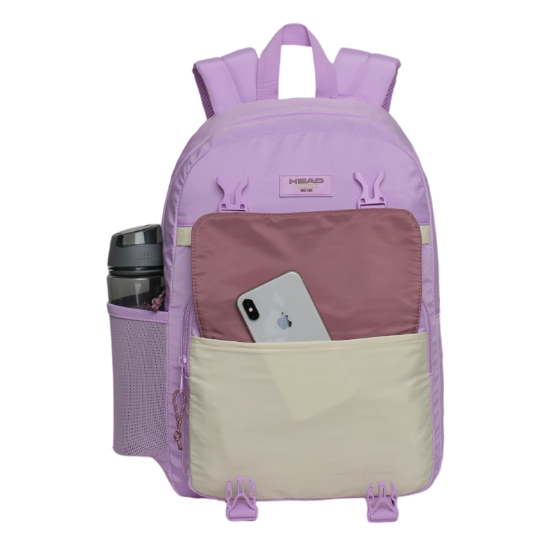 MOCHILA MUJER COROLLA COLOR BLOCK LILA HEAD - 2