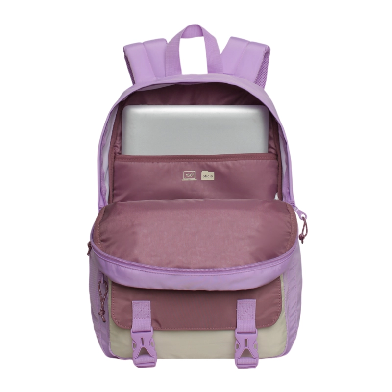 MOCHILA MUJER COROLLA COLOR BLOCK LILA HEAD - 3