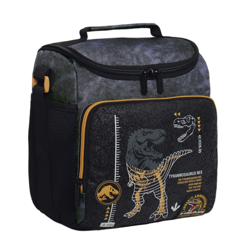 LONCHERA TE RMICA HOMBRE SNACK DINO GRIS HEAD - 1