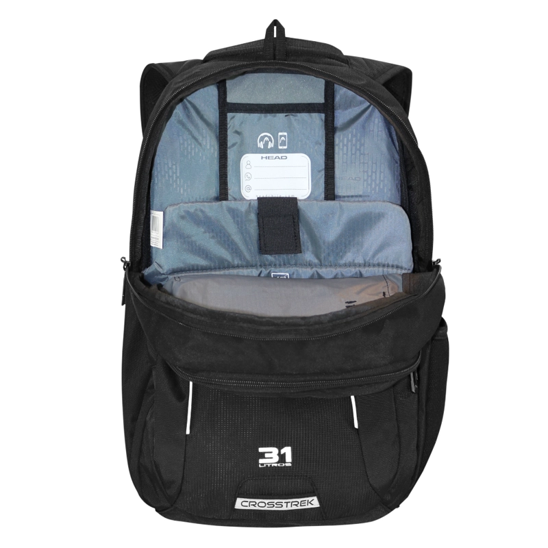 MOCHILA PORTA LAPTOP CROSSTREK NEW NEGRO HEAD - 4