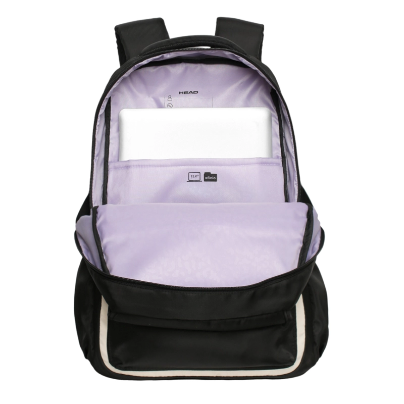 MOCHILA MUJER QASHQAI BLOCK NEGRO HEAD - 3