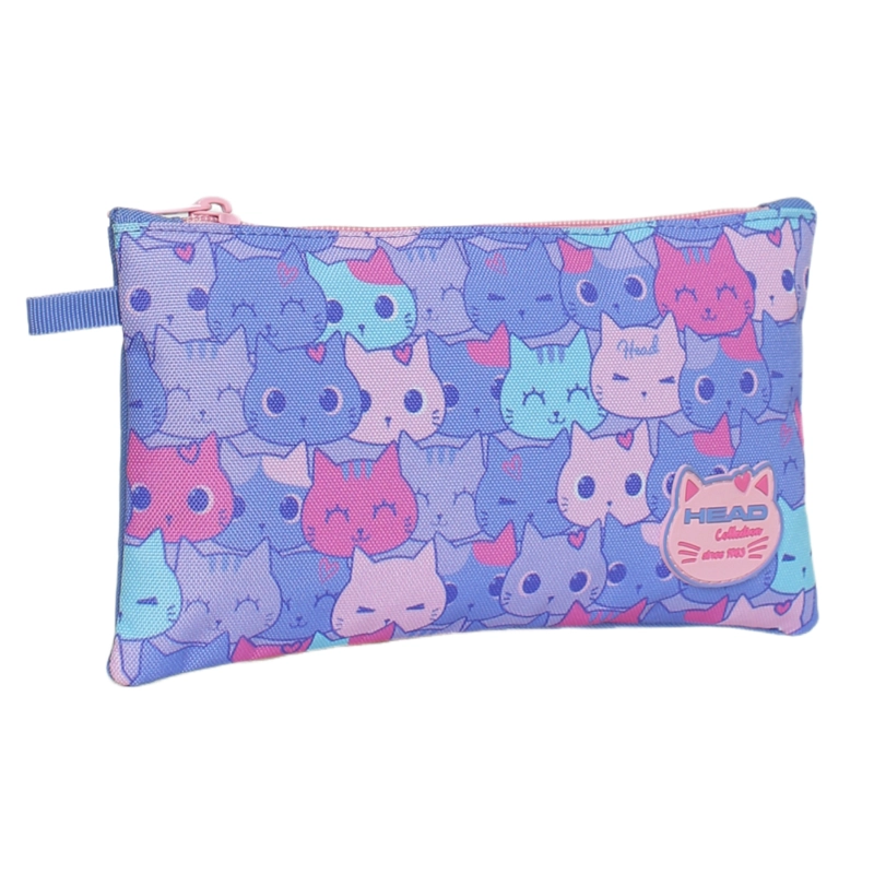 PACK BAKAN ESCOLAR (X3) NIÑA MEOW LILA HEAD - 4