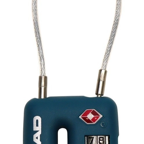 CANDADO VIAJE CABLE TSA PETROLEO HEAD - 2