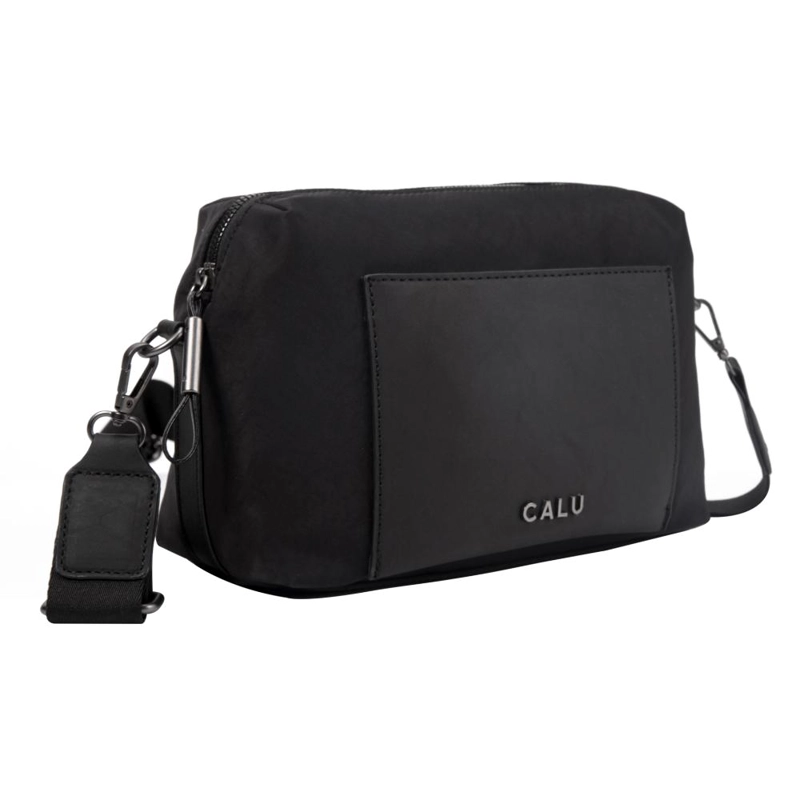 CARTERA BANDOLERA CRUZADA MUJER FIONA NEGRO CALU - 1