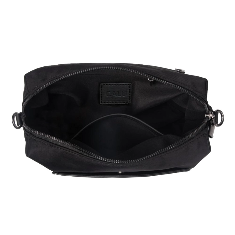 CARTERA BANDOLERA CRUZADA MUJER FIONA NEGRO CALU - 4
