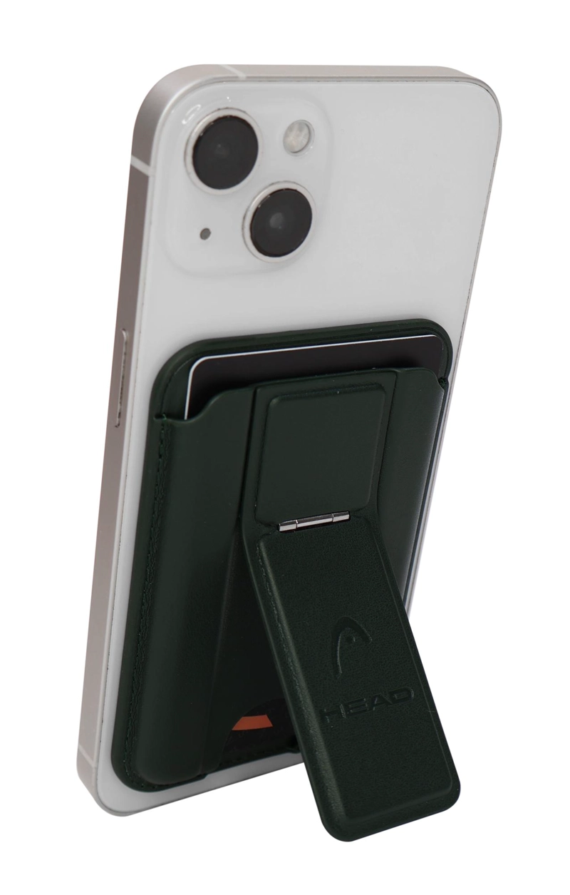 BILLETERA TARJETERO MAGNE TICO MAGSAFE CAYMAN VERDE HEAD - 5