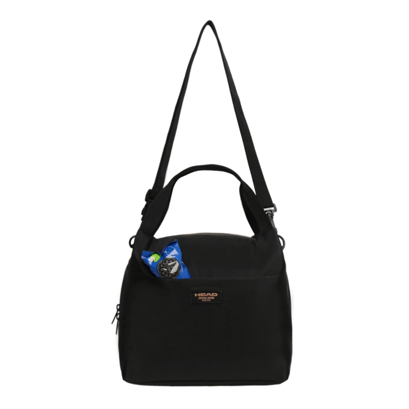 LONCHERA GRANDE MUJER CREAM NEGRO ROSE GOLD HEAD - 2