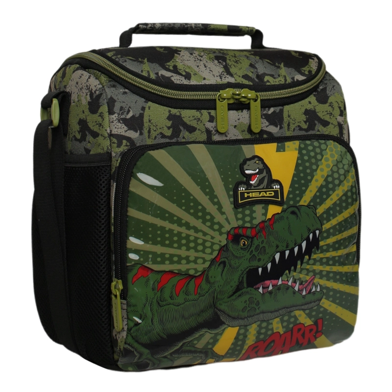 LONCHERA INFANTIL HOMBRE FREEZE KIDS T-REX COMIC VERDE HEAD - 1