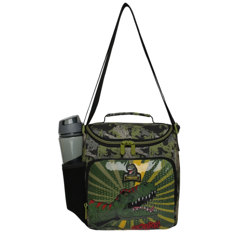 LONCHERA INFANTIL HOMBRE FREEZE KIDS T-REX COMIC VERDE HEAD - 4