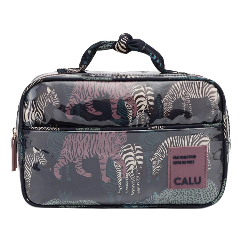 NECESER ORGANIZADOR VITTO ZEBRA AZUL CALU - 2