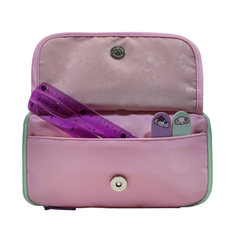 ESTUCHE MUJER PENCIL KAWAII BLOCK PASTEL HEAD - 4