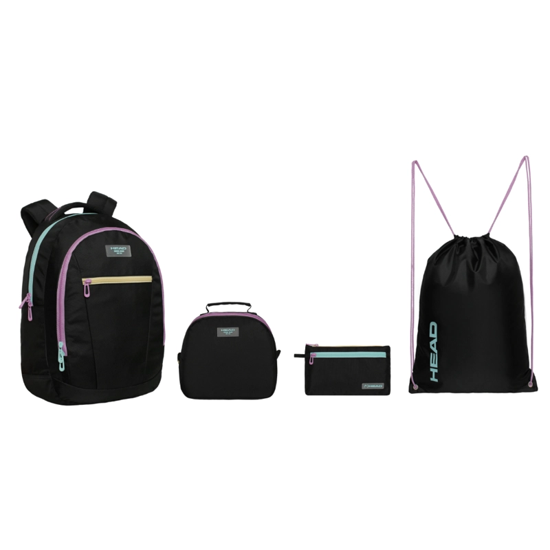 PACK TOP ESCOLAR MUJER (X4) MIX COLORES HEAD - 1