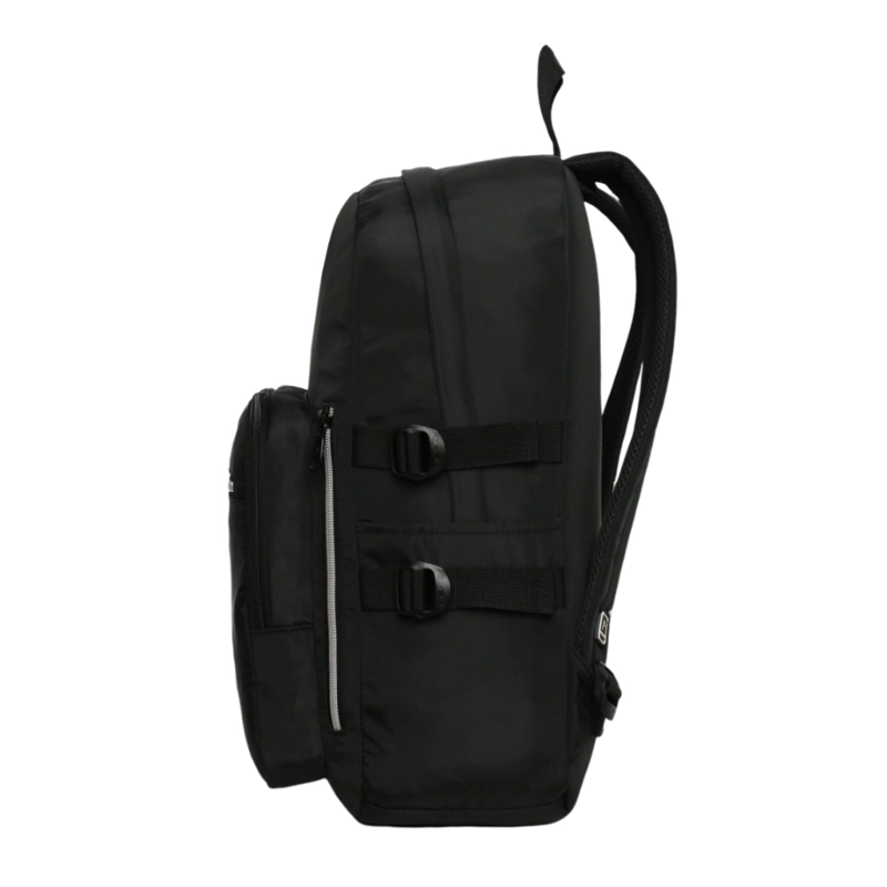 MOCHILA MUJER NOTEBOOK KONA NEGRO SILVER HEAD - 4