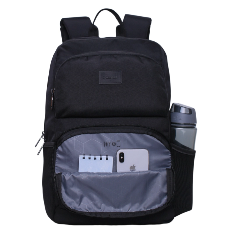MOCHILA NOTEBOOK STINGER NEGRO - 2