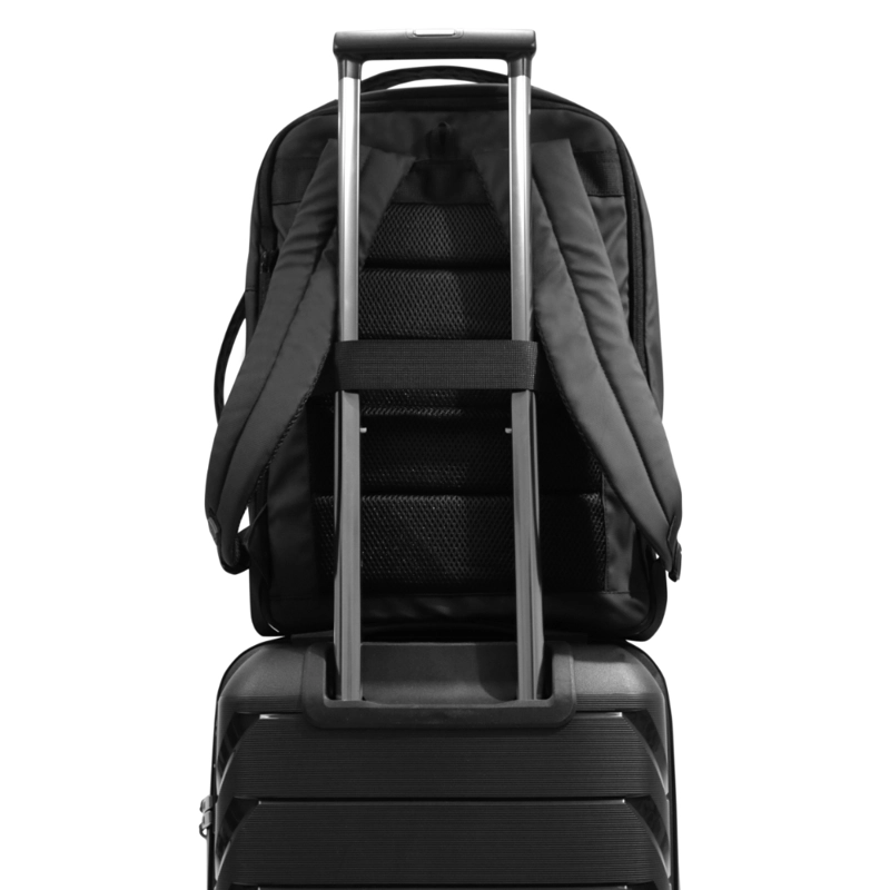 MOCHILA EJECUTIVA EXPANDIBLE TRIP REVERSE NEGRO HEAD - 6