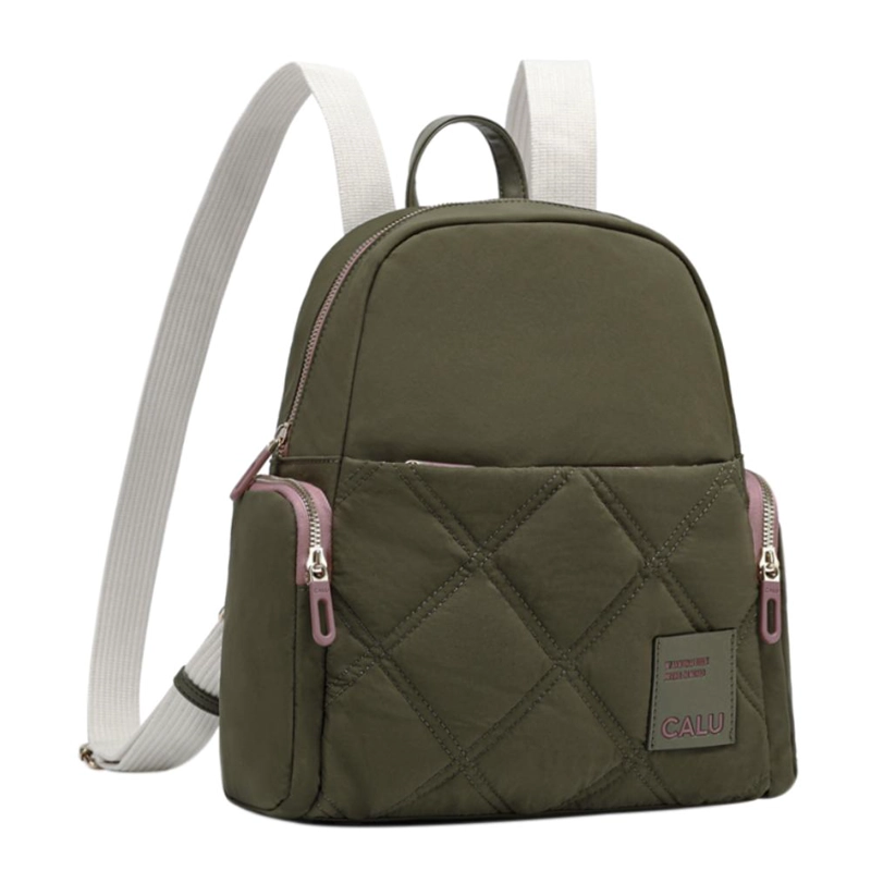 MOCHILA URBANA MUJER BLAIR VERDE CALU - 1