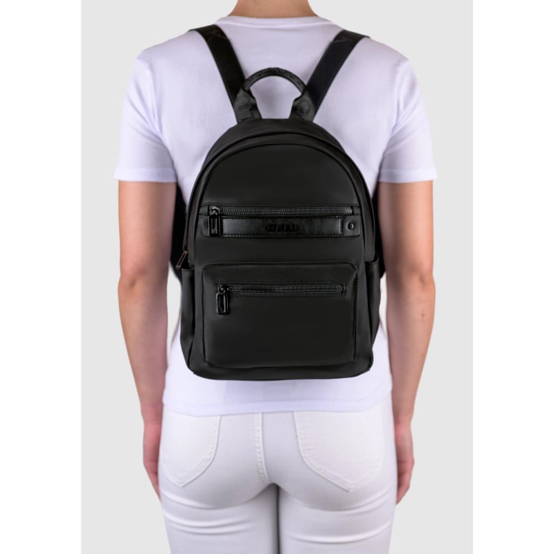 MOCHILA URBANA MUJER DODIE NEGRO CALU - 6