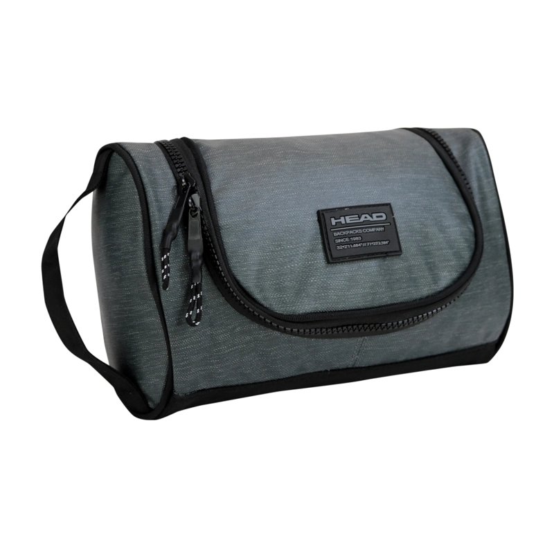 NECESER RUGBY REVERSE MELANGE GRIS OSCURO HEAD - 1