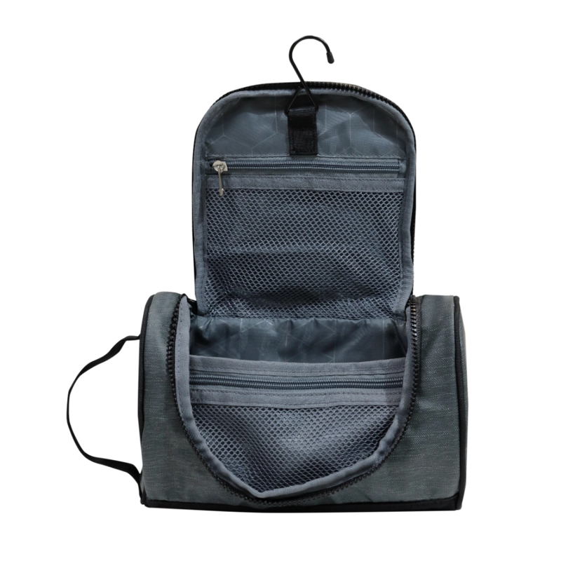 NECESER RUGBY REVERSE MELANGE GRIS OSCURO HEAD - 3