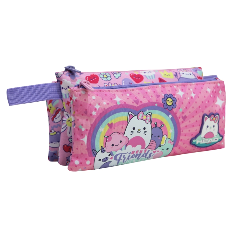 ESTUCHE INFANTIL NIÑA CELERIO BEST FRIEND ROSADO HEAD - 1