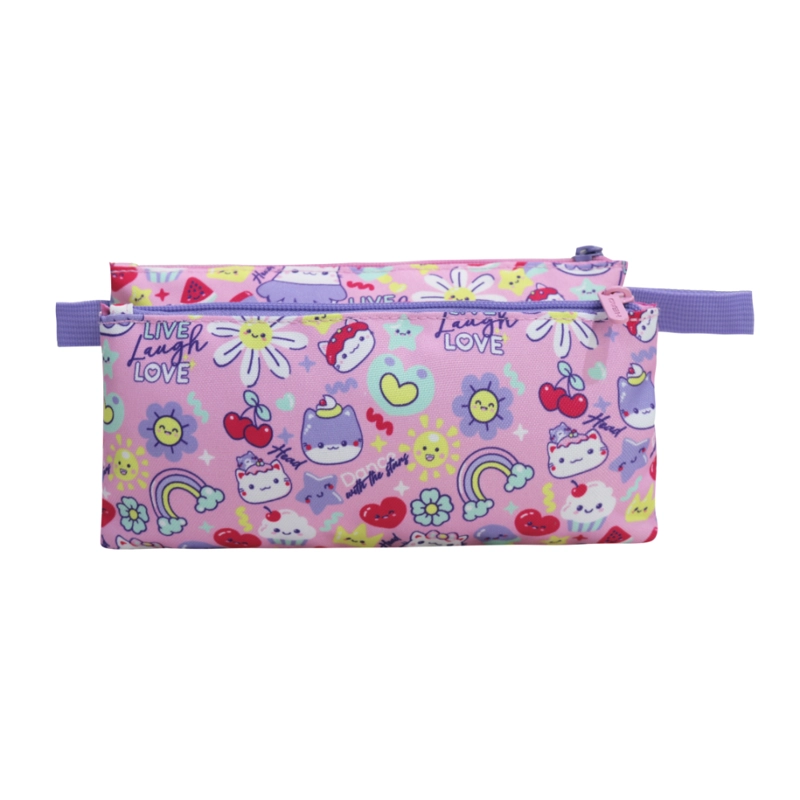 ESTUCHE INFANTIL NIÑA CELERIO BEST FRIEND ROSADO HEAD - 5