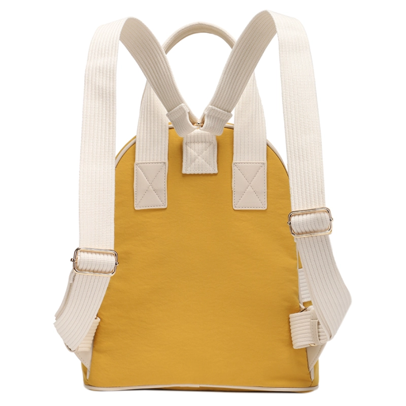 MOCHILA MUJER OPHELIA PASTEL MOSTAZA CALU - 5
