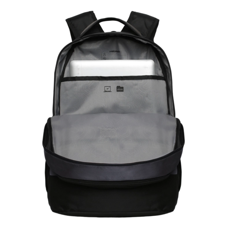 MOCHILA NOTEBOOK 16' VELAR GRIS HEAD - 3