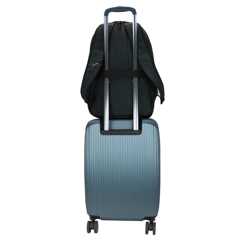 MOCHILA EJECUTIVA NOTEBOOK PORTER MELANGE GRIS OSCURO HEAD - 8