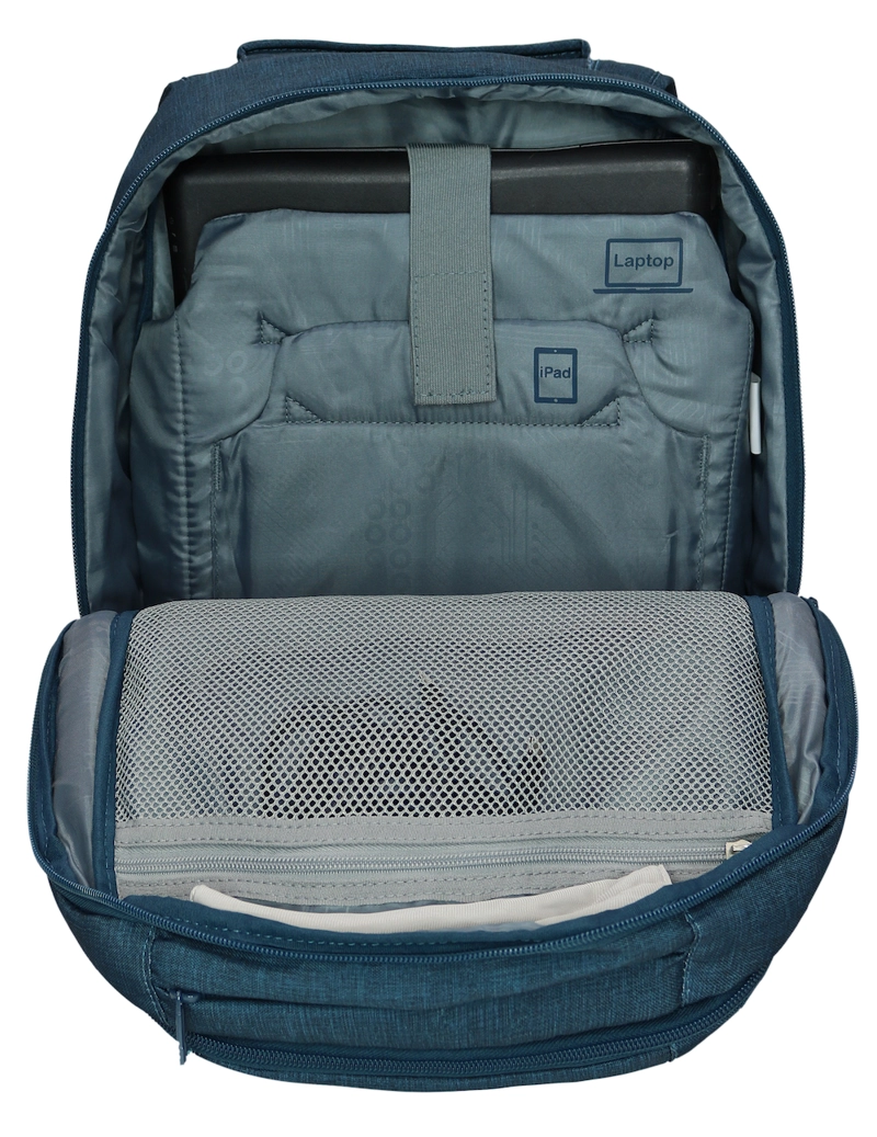 MOCHILA PORTA LAPTOP PRONET M AZUL PIEDRA HEAD - 4